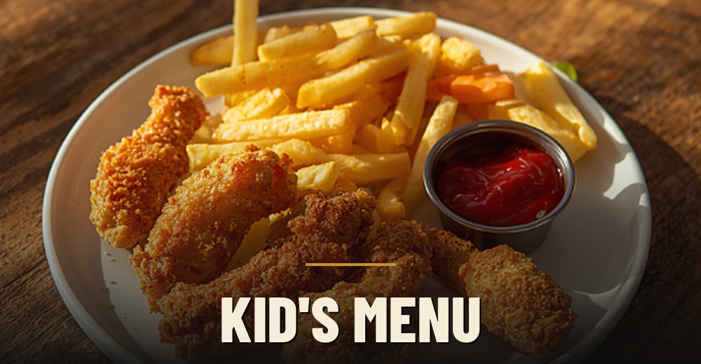 Kid's Menu at Iron Plow